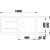 Zlewozmywak Blanco IDESSA XL 6 S ceramika Czarny 520 315